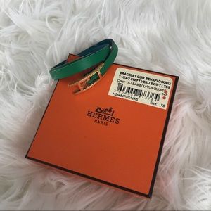 Hermes Behapi Double Tour Bracelet